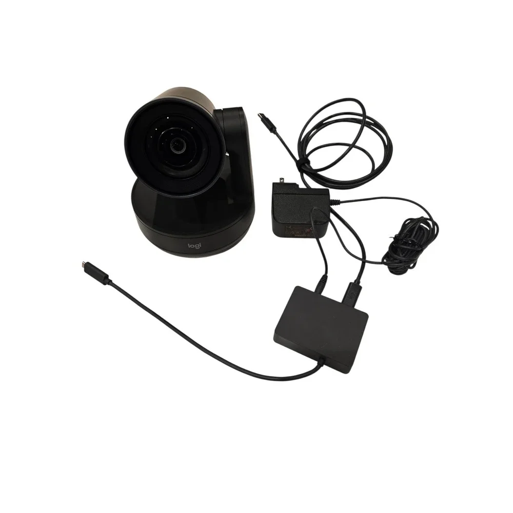 Logitech Rally Ultra-HD PTZ Video Conferencing Camera 4K w/Splitter & Remote
